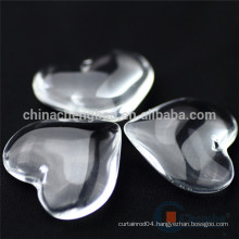 Factory directly supply crystal bead curtain heart shape